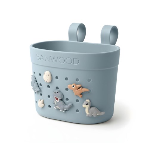 Banwood Koszyk Pin & Ride Teal