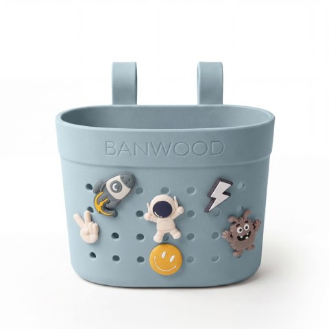 Banwood Koszyk Pin & Ride Teal