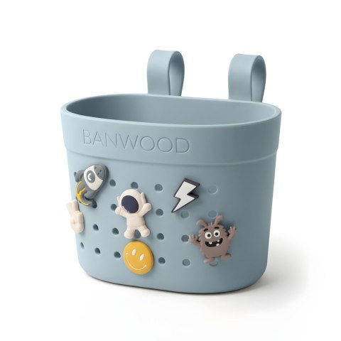 Banwood Koszyk Pin & Ride Teal