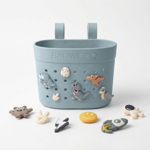 Banwood Koszyk Pin & Ride Teal