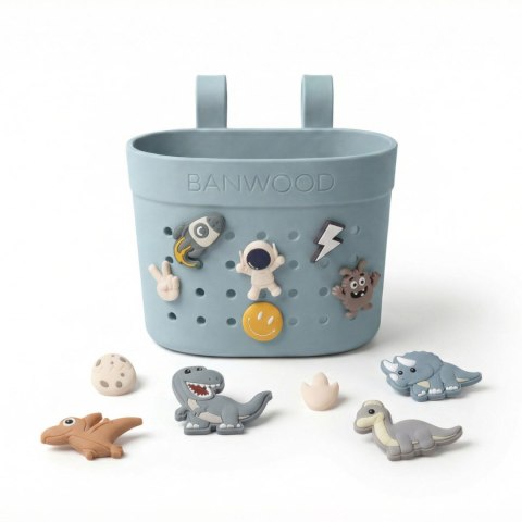 Banwood Koszyk Pin & Ride Teal