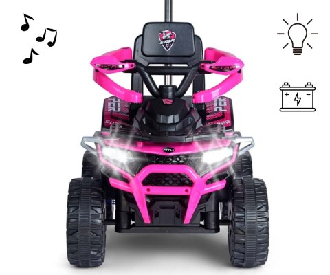 MILLY MALLY 6966 Pojazd na akumulator Star ATV Pink