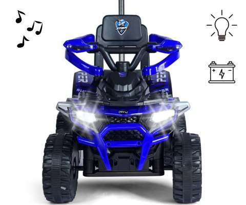 MILLY MALLY 6968 Pojazd na akumulator Star ATV Blue
