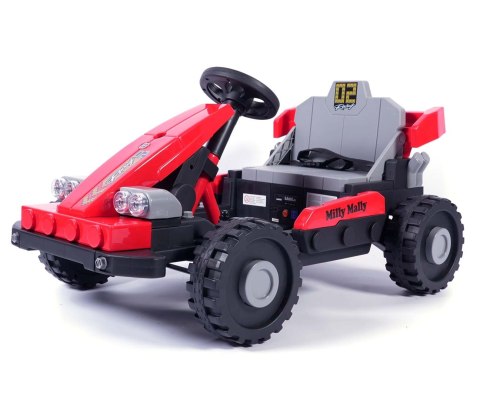 MILLY MALLY 6973 Pojazd na akumulator Prime 2w1 Red
