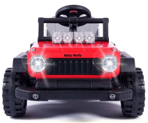 MILLY MALLY 6973 Pojazd na akumulator Prime 2w1 Red