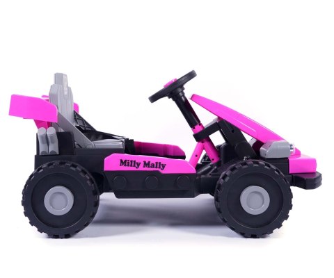 MILLY MALLY 6974 Pojazd na akumulator Prime 2w1 Pink