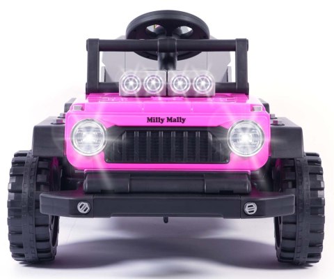 MILLY MALLY 6974 Pojazd na akumulator Prime 2w1 Pink