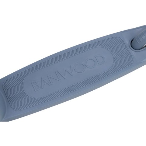 Banwood Hulajnoga ECO z koszykiem Pin & Ride Deep Sea
