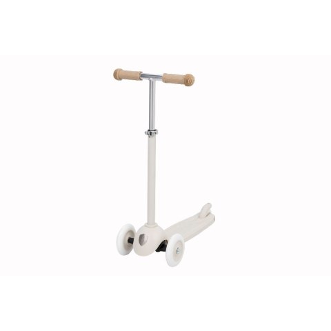 Banwood Hulajnoga ECO z koszykiem Pin & Ride Ivory
