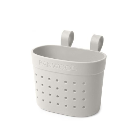 Banwood Hulajnoga ECO z koszykiem Pin & Ride Ivory