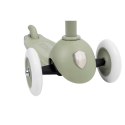 Banwood Hulajnoga ECO z koszykiem Pin & Ride Olive
