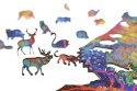 EKOLOGICZNE DREWNIANE PUZZLE MAGICZNA SOWA 148 zabaweczka