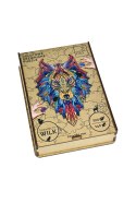 EKOLOGICZNE DREWNIANE PUZZLE TAJEMNICZY WILK 140 zabaweczka