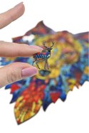 EKOLOGICZNE DREWNIANE PUZZLE TAJEMNICZY WILK 140 zabaweczka