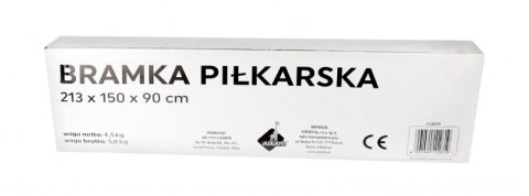 Komplet bramka 2 szt do piłki nożnej 213 x 150 x 90