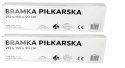 Komplet bramka 2 szt do piłki nożnej 213 x 150 x 90