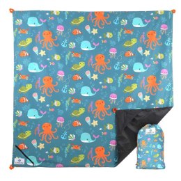 Mata piknikowa LittleLife 150x150 cm - Ocean