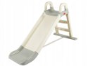 Zjeżdżalnia ogrodowa 140 cm beżowo-szara #G2