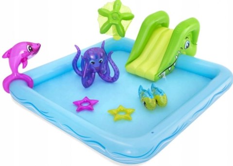 Basen dmuchany Aquapark Akwarium 239 x 206 x 86 cm #G2