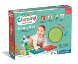 Clementoni Ścieżka Sensoryczna Mata Soft Miękkie Klocki#G2