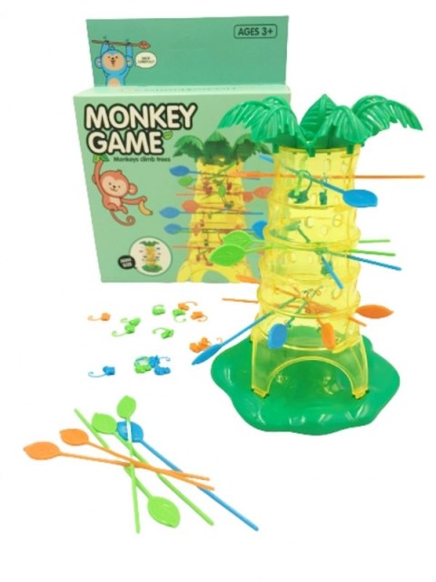 Gra Zręcznościowa Mini Spadające Małpki 14 cm #G2