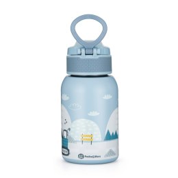 PETITE&MARS 150381 Butelka termiczna ze stali nierdzewnej ze słomką 350ml