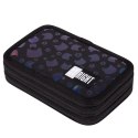 Piórnik dwupoziomowy z wyposażeniem Black cats PC-04 koty#G2