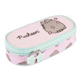 Piórnik saszetka owalna Pusheen Pink róż St.Majewski #G2