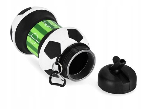 Silikonowy Składany Bidon dla dzieci Piłka Nożna 550 ml #G2