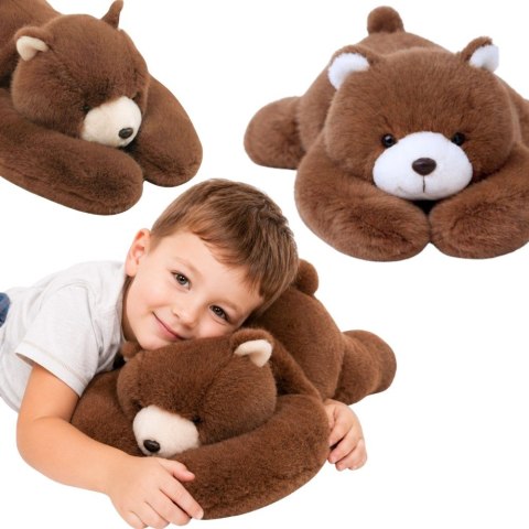WOOPIE Pluszak Obciążeniowy Miś Balboa Antystresowy Sensoryczny Ciężkomiś Przytulanka 65cm 2500g