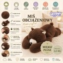 WOOPIE Pluszak Obciążeniowy Miś Balboa Antystresowy Sensoryczny Ciężkomiś Przytulanka 65cm 2500g