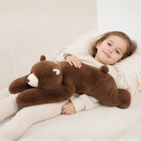 WOOPIE Pluszak Obciążeniowy Miś Balboa Antystresowy Sensoryczny Ciężkomiś Przytulanka 65cm 2500g