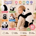 WOOPIE Pluszak Obciążeniowy Panda Antystresowy Sensoryczny Ciężkomiś Przytulanka 65cm 1500g