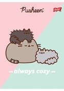 Zeszyt w trzy linie 32 kartkowy Kotek Pusheen The Cat