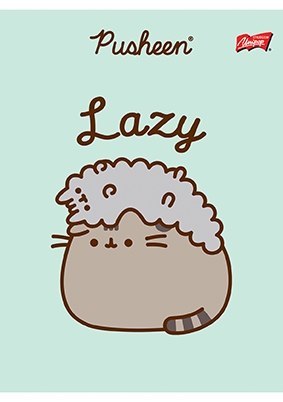 Zeszyt w trzy linie 32 kartkowy Kotek Pusheen The Cat