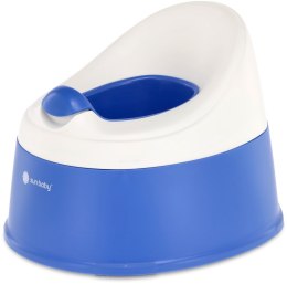 Nocnik NESTPOT antypoślizgowy z oparciem i wkładem sunbaby ciemny niebieski & biały