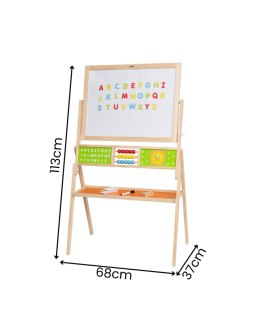 VIGA 44834 Tablica dwustronna z akcesoriami