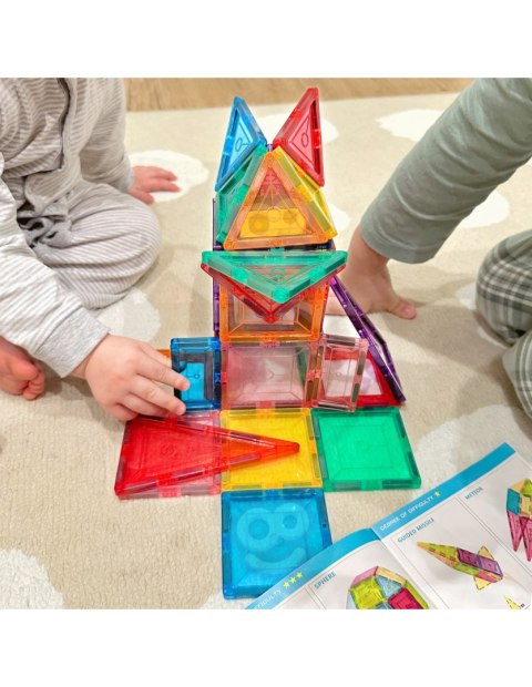 WOOPIE 49973 Magnetyczne klocki konstrukcyjne Montessori