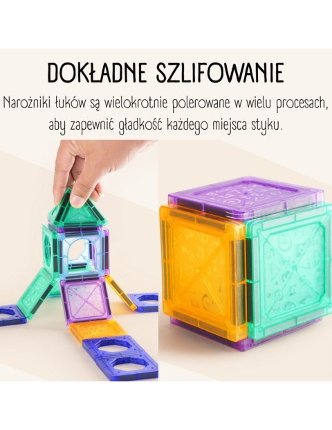 WOOPIE 54979 Klocki magnetyczne 110 el.