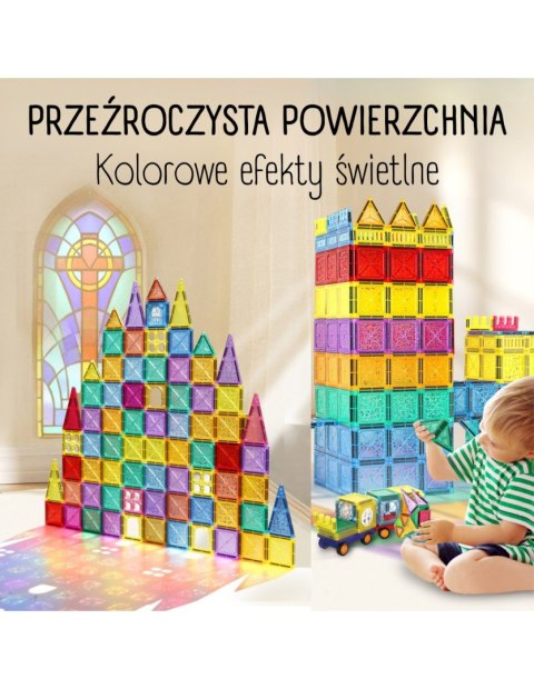 WOOPIE 54979 Klocki magnetyczne 110 el.
