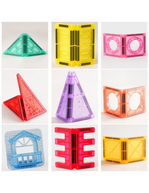 WOOPIE 54979 Klocki magnetyczne 110 el.