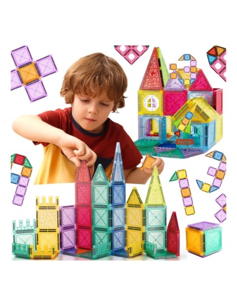 WOOPIE 54979 Klocki magnetyczne 110 el.