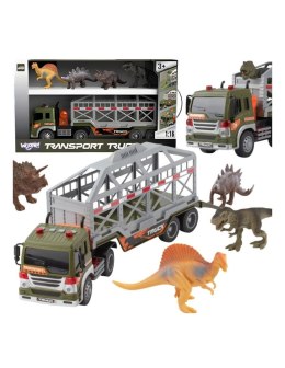WOOPIE 57505 Ciężarówka transporter Dinozaur z dźwiękiem