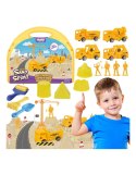 WOOPIE 58762 Magnetyczny piasek kinetyczny Plac budowy