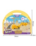 WOOPIE 58762 Magnetyczny piasek kinetyczny Plac budowy