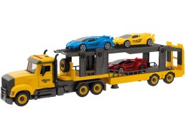 Ciężarówka do rozkręcania i skręcania Laweta Transporter + Samochody Auta