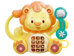 Edukacyjna Zabawka Muzyczna LEW Z Telefonem Telefon Melodie Dźwięki Podświetlenie