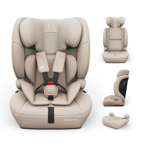 KINDERKRAFT Fotelik samochodowy COMFORT UP 2 PLUS i-Size beige