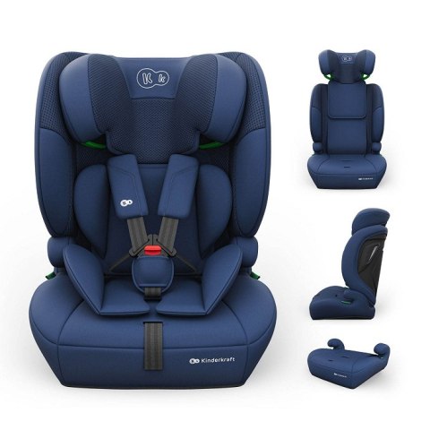 KINDERKRAFT Fotelik samochodowy COMFORT UP 2 PLUS i-Size navy