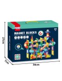 WOOPIE 54849 Klocki magnetyczne Tor kulkowy 105 el.
